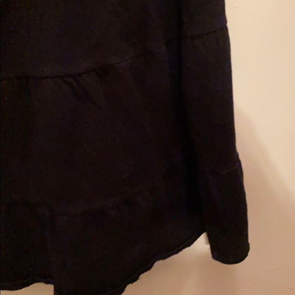 Avenue Black Skirt elastic waist size 14/16 black - Picture 4 of 10